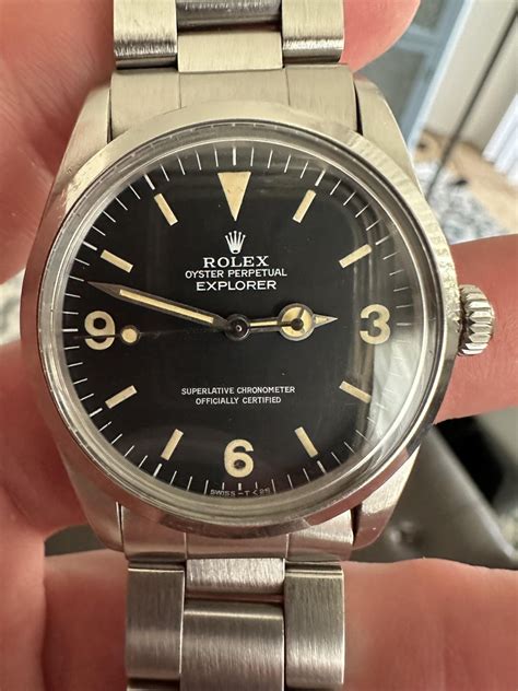 1986 1610 rolex explorer|rolex explorer 1016 history.